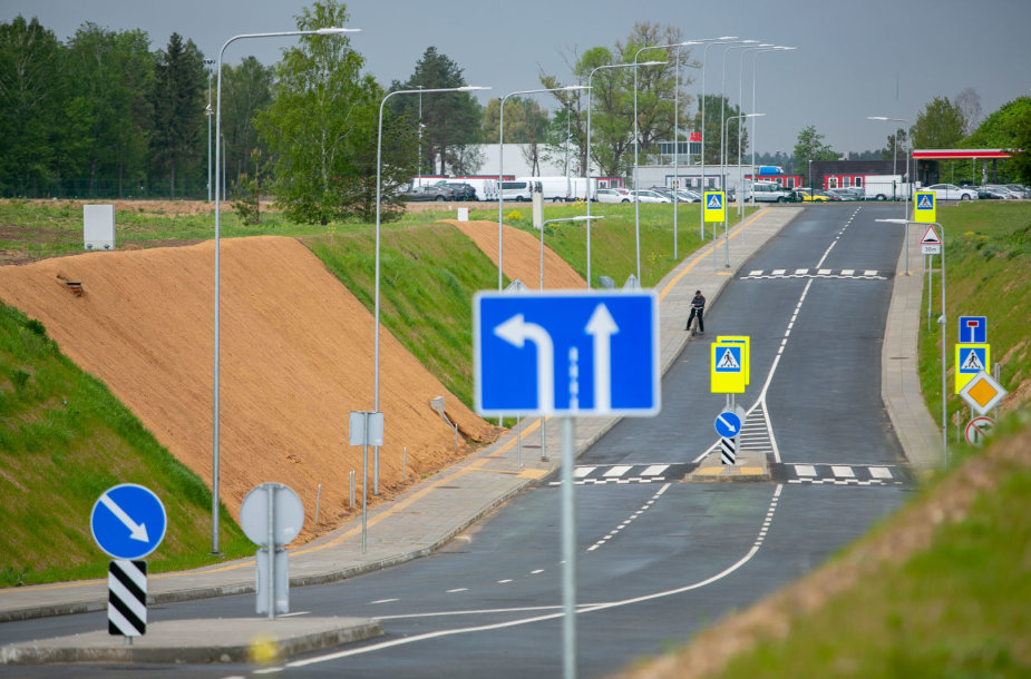 Ukmergės plente prie Vilniaus vietoj posūkio į Tarandę planuoja tunelį
