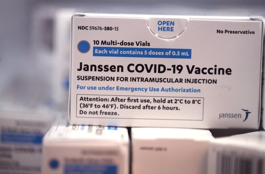 „Johnson & Johnson“ vakcinos pakuotė