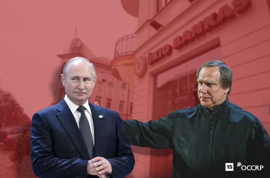 Vladimiro Putino bičiulis Sergejus Rolduginas - ne vienintelis Rusijos politinio elito atstovas, kurio pėdsakai rasti Troika Laundromat