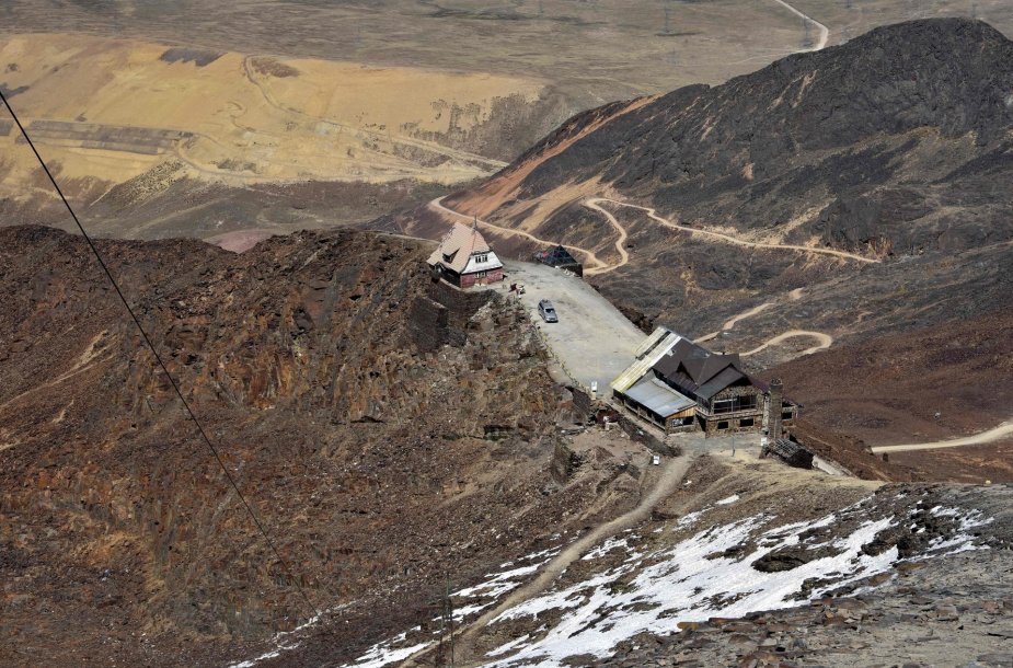 Chacaltaya kurortas Bolivijoje