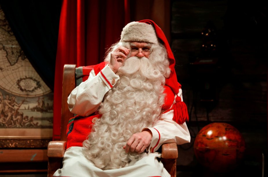 Kalėdų Senelis laukia švenčių Laplandijoje