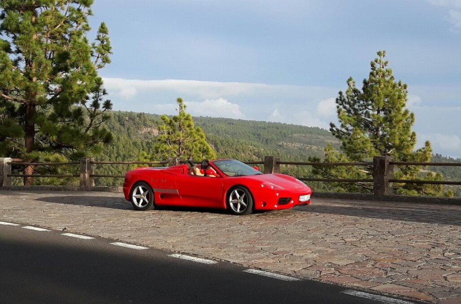 „Ferrari F360“ Tenerifėje