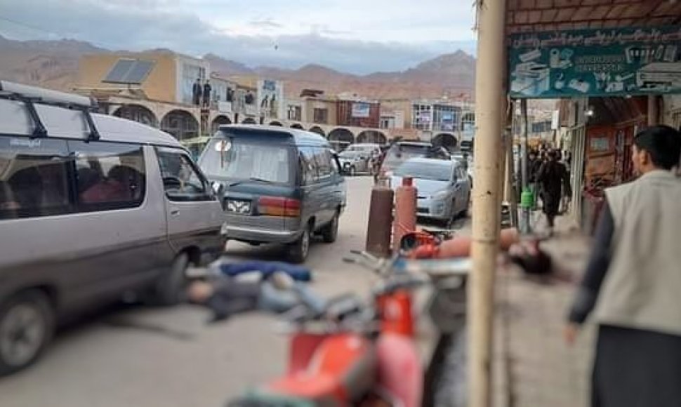 Teroro išpuolis Afganistano Bamijano provincijoje