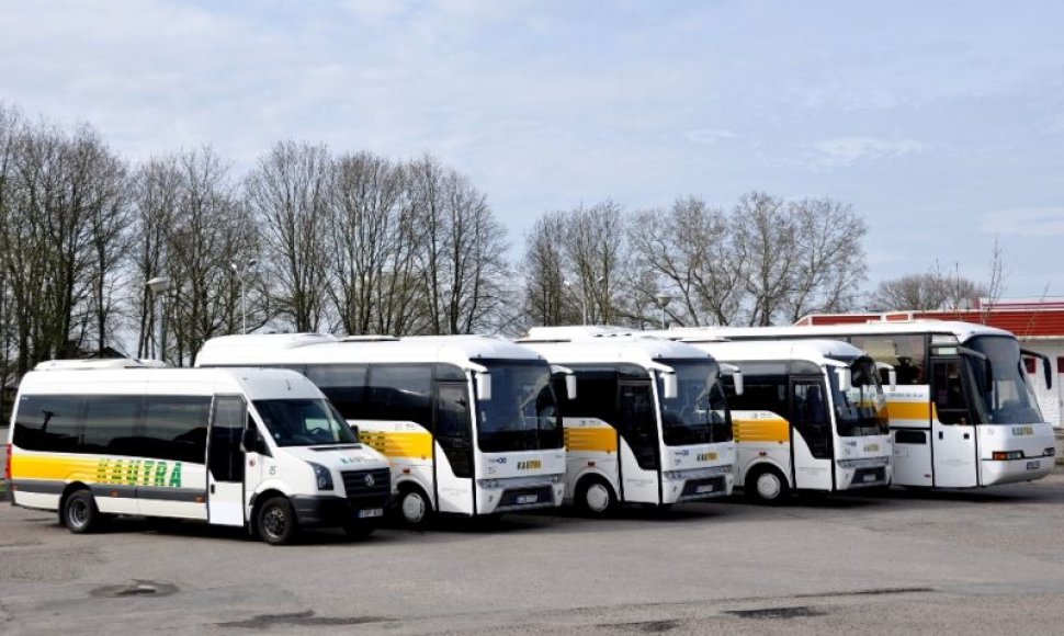 Nauji susisiekimo bendrovės „Kautra“ autobusai