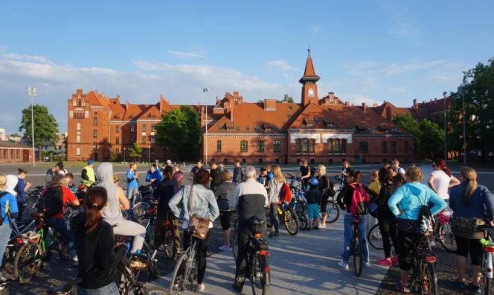 Smalsuoliai kviečiami kartu su gide dviračiais pakeliauti po Klaipėdą