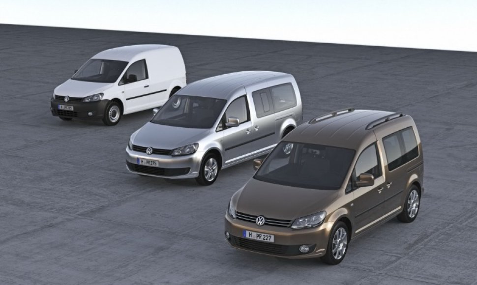 „Volkswagen Caddy" atnaujinimas