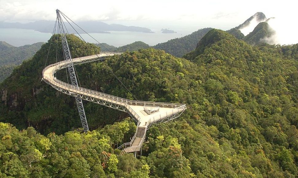 Langkawi dangaus tiltas Malaizijoje