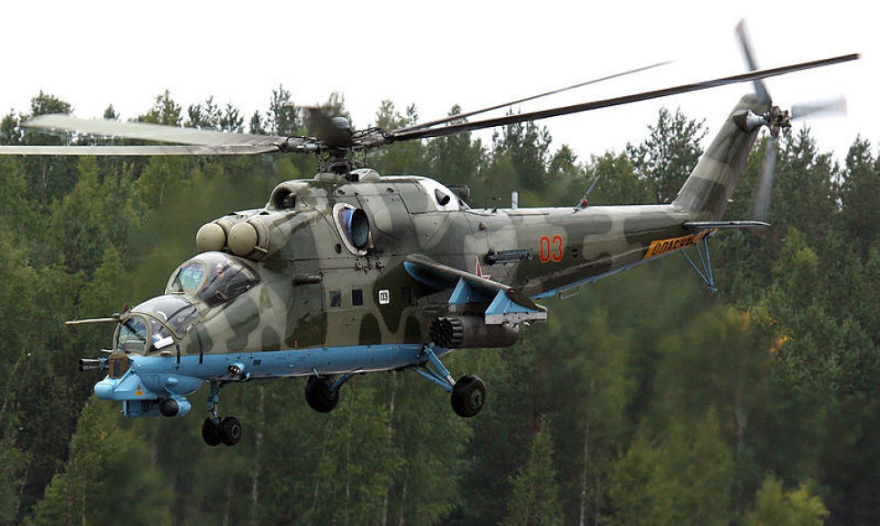 Sraigtasparnis Mi-24