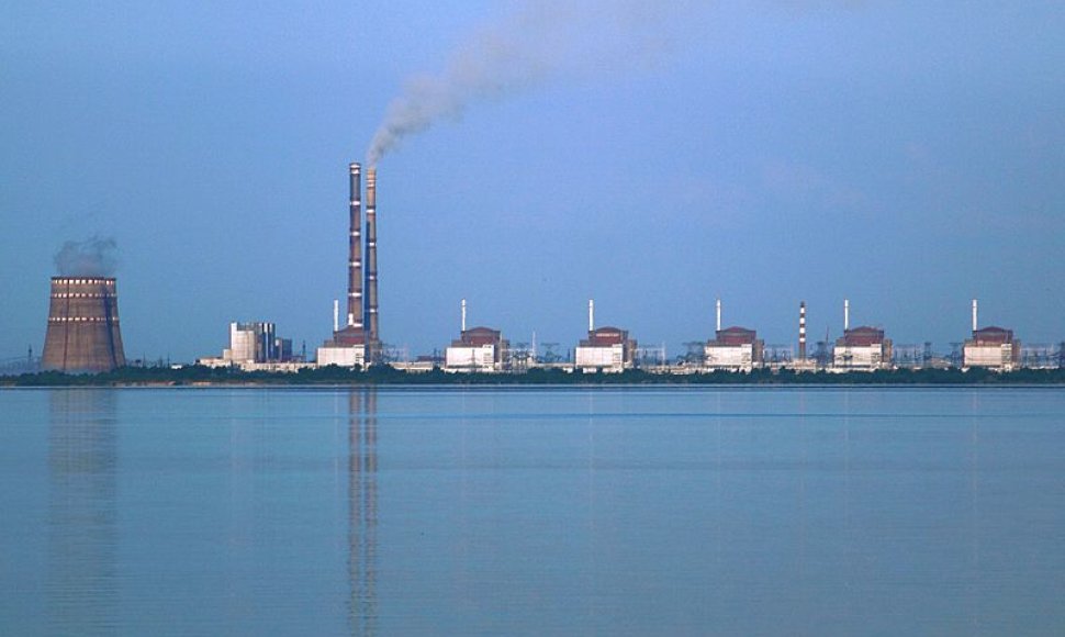 Didžiausia Europoje Zaporožės atominė elektrinė