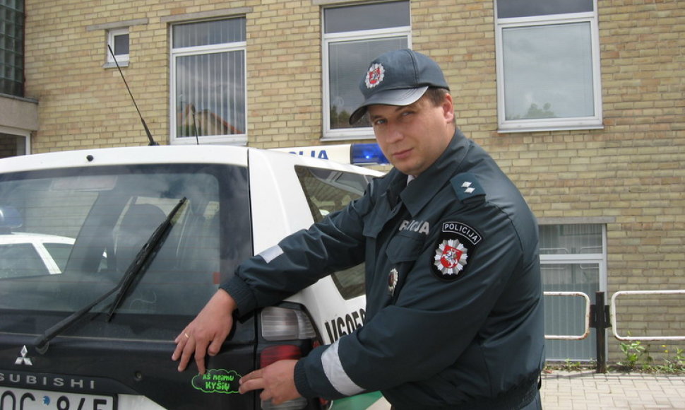 Akcija Trakų policijoje