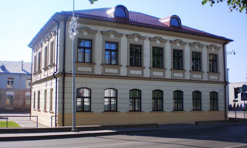 1652 m. pastatytas Kėdainių gimnazijos pastatas