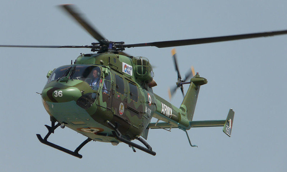 Indijos karinių pajėgų sraigtasparnis