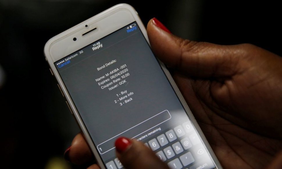 Kenija parduoda mobiliąsias vyriausybės obligacijas