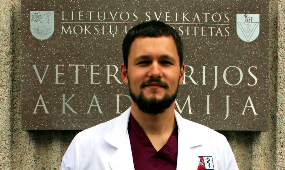 Veterinarijos gydytojas Martinas Jankauskas