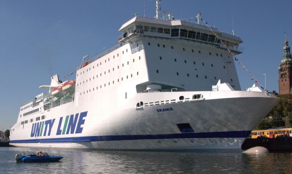 Lenkijos keltų bendrovės „Unity Line“ laivas „Skania“