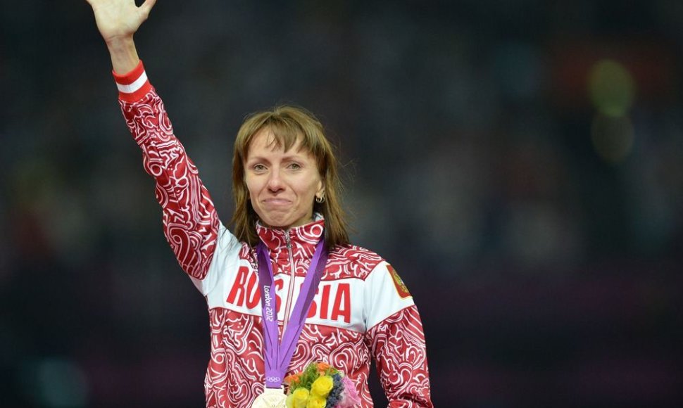 Rusijos bėgikė Mariya Savinova