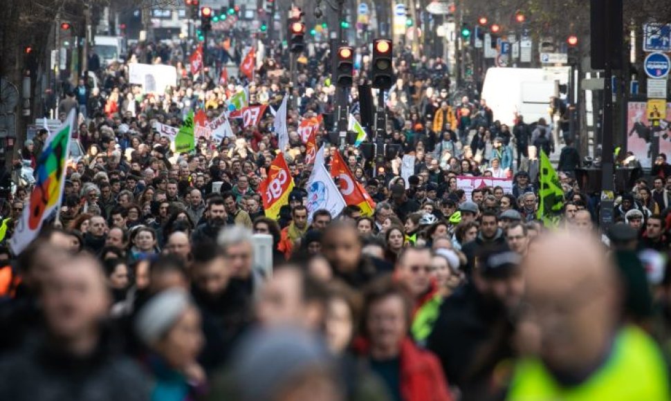 Protestas Paryžiuje