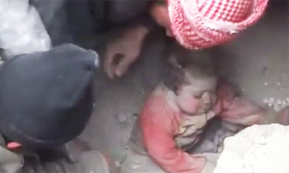 Kūdikis Sirijoje