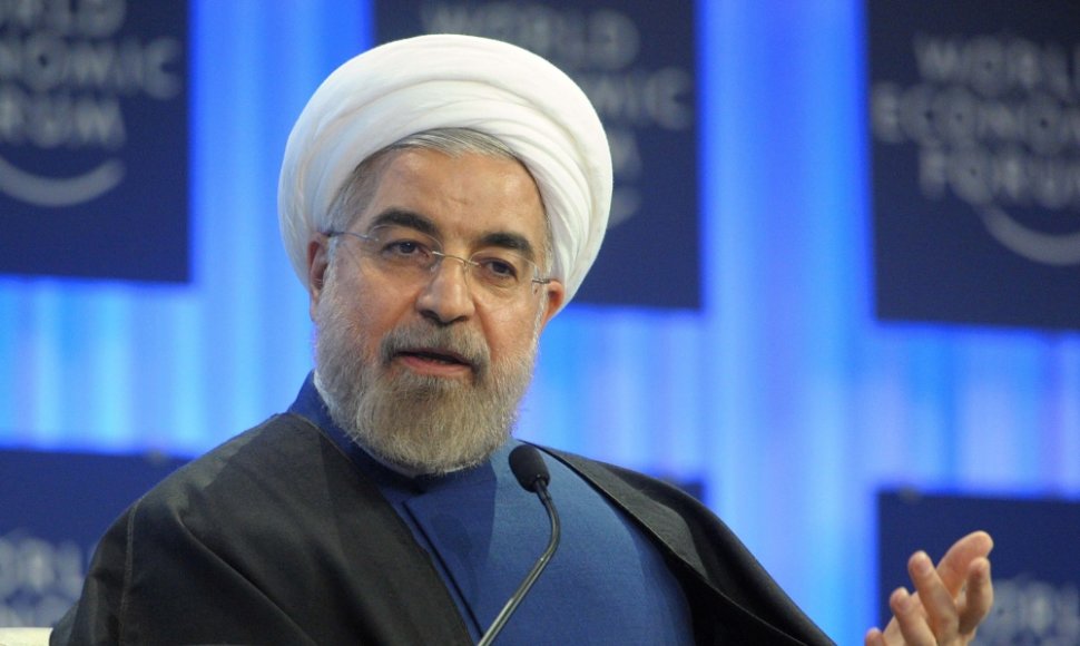 Irano prezidentas Hassanas Rouhani