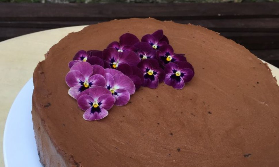  Šokoladinis sūrio pyragas
