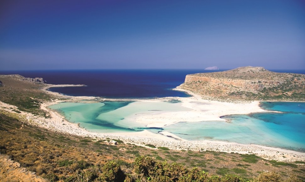 Mėlynoji lagūna Kretoje