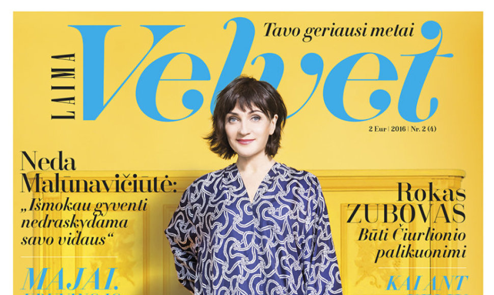 Žurnalo „LAIMA Velvet“ 4-ojo numerio viršelis