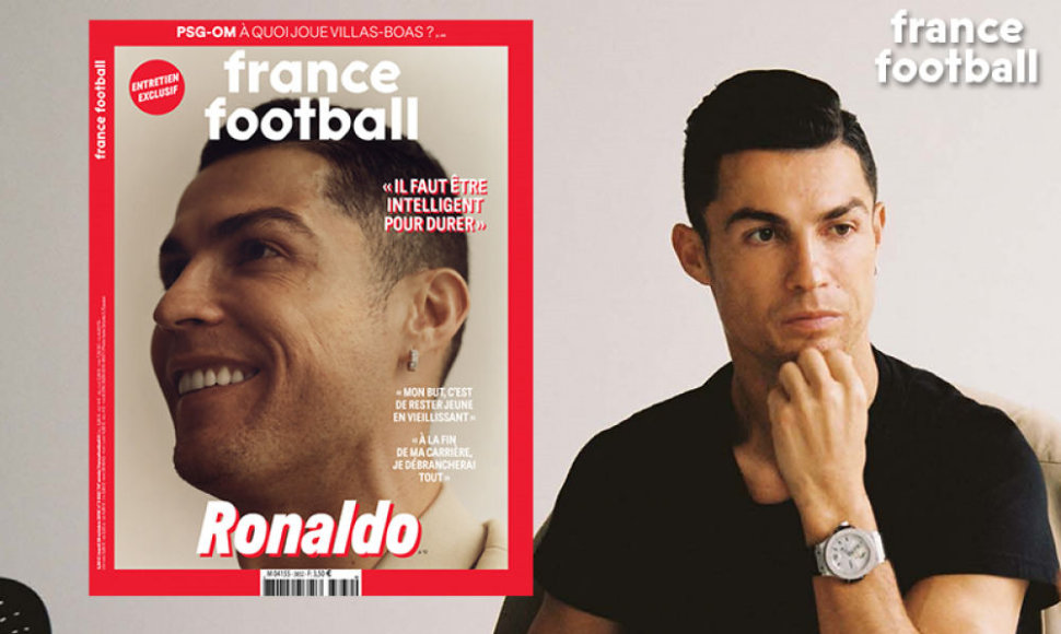 „France Football“ pokalbis su C.Ronaldo