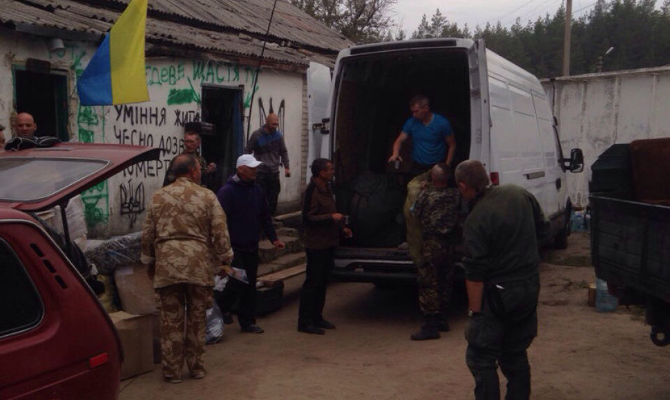 Humanitarinė parama pasiekė Kijevą