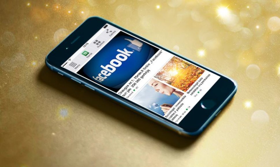 Portalas 15min.lt savo „Facebook“ draugams dovanoja naująjį telefoną „iPhone 6“!