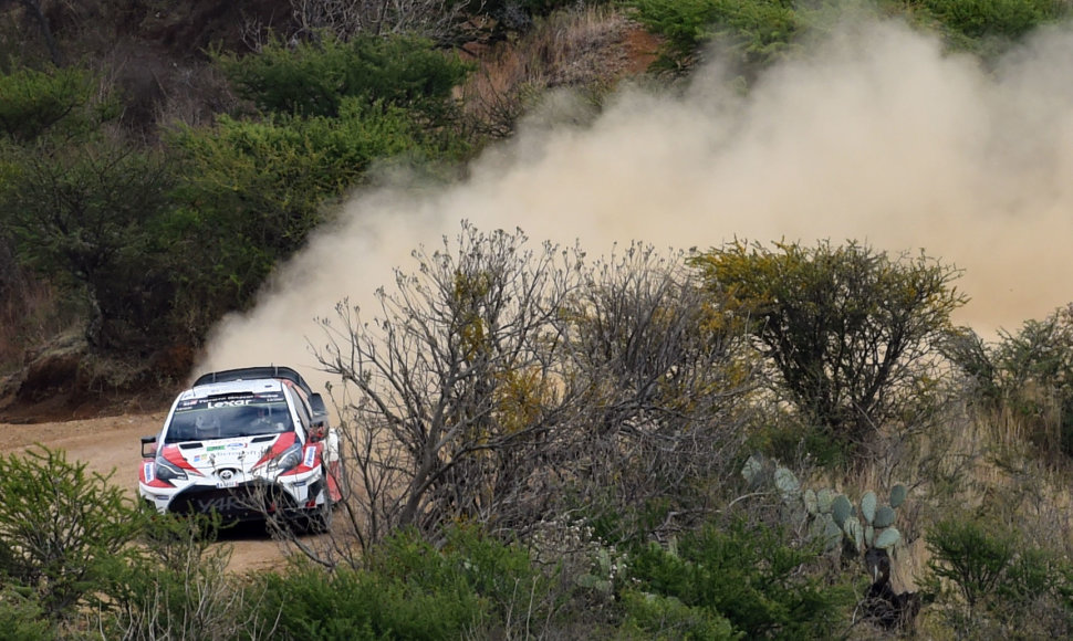 „Toyota Gazoo Racing World Rally“ komandos pilotas Jari-Matti Latvala