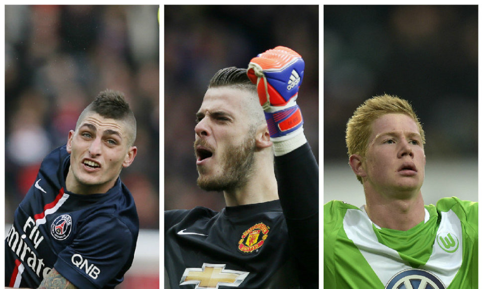 Marco Verrati, Davidas de Gea ir Kevinas de Bruyne