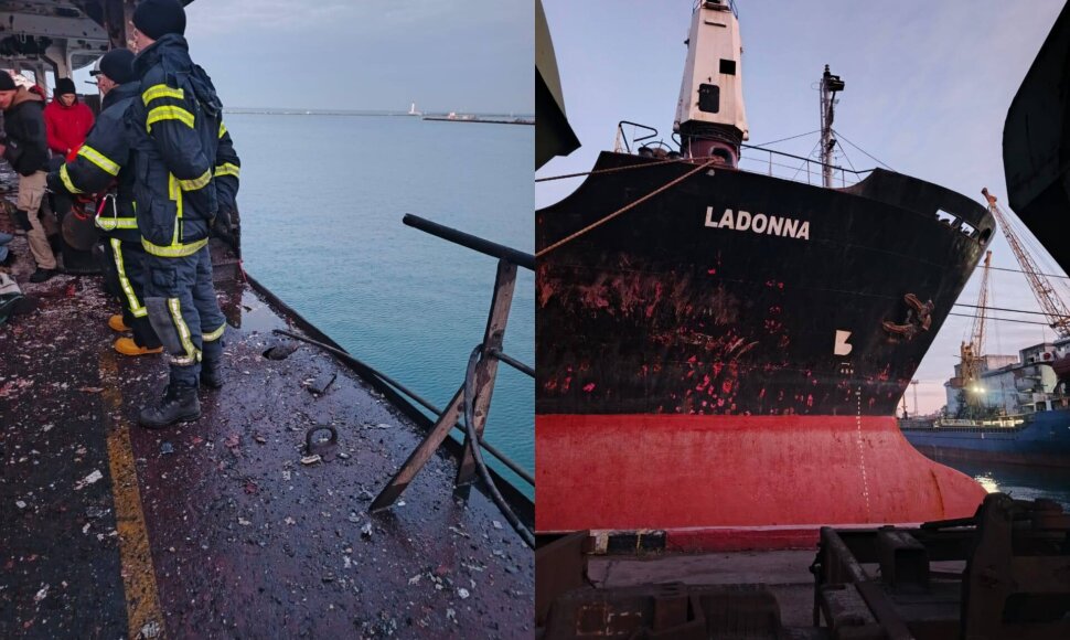 Rusija smogė dviem laivams Juodojoje jūroje