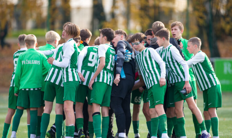 „Žalgirio“ jaunieji futbolininkai