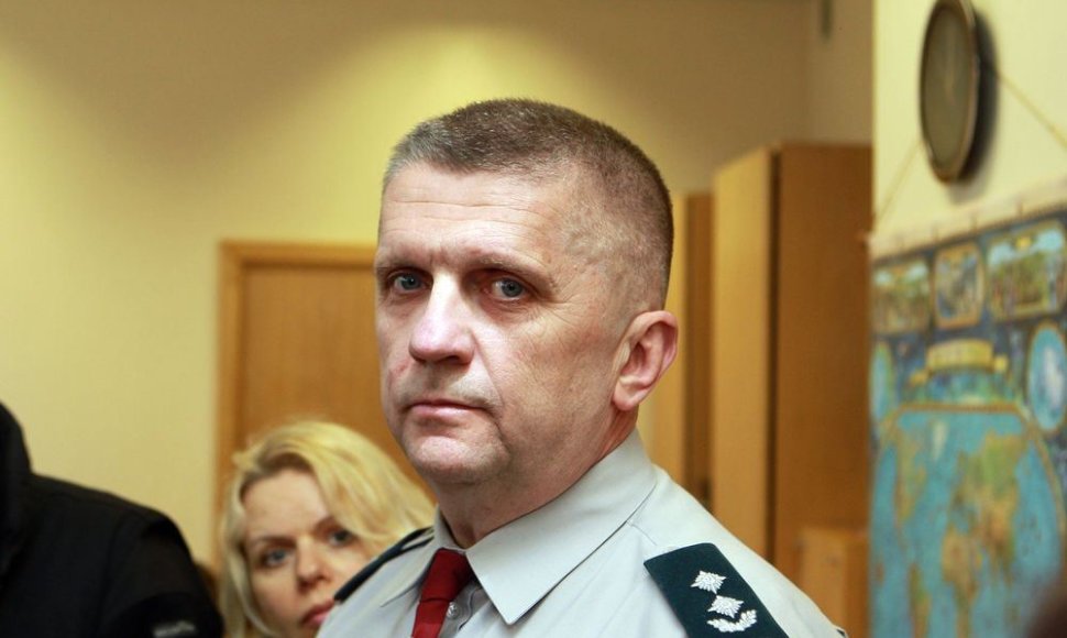 Vilniaus kelių policijos vadovas Vytautas Černevičius