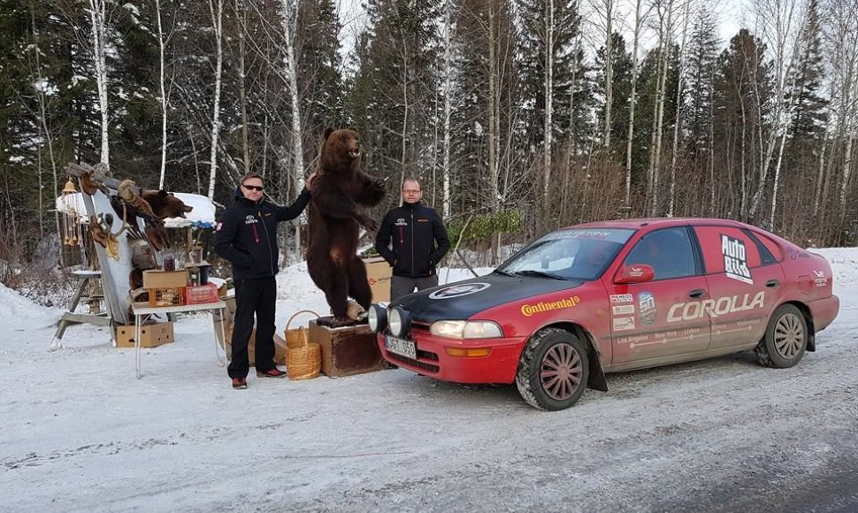 Antra kelionės per Rusiją diena su „Toyota Corolla“