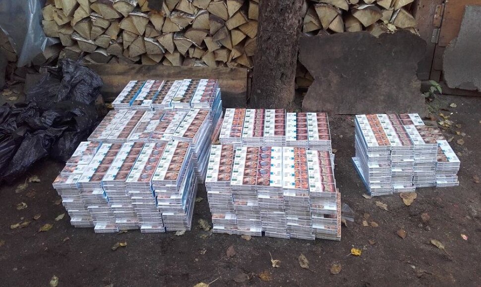 Kaune sulaikyta cigarečių kontrabanda