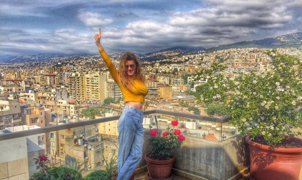 Emilijos Katauskaitės gyvenimo Libane akimirka
