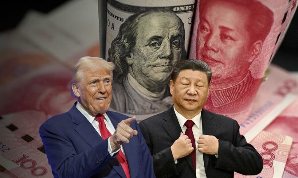 Donaldas Trumpas ir Xi Jinpingas