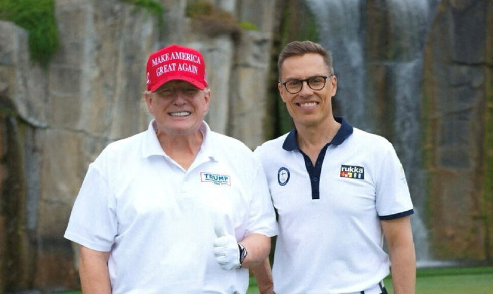 Donaldas Trumpas ir Alexander'as Stubbas