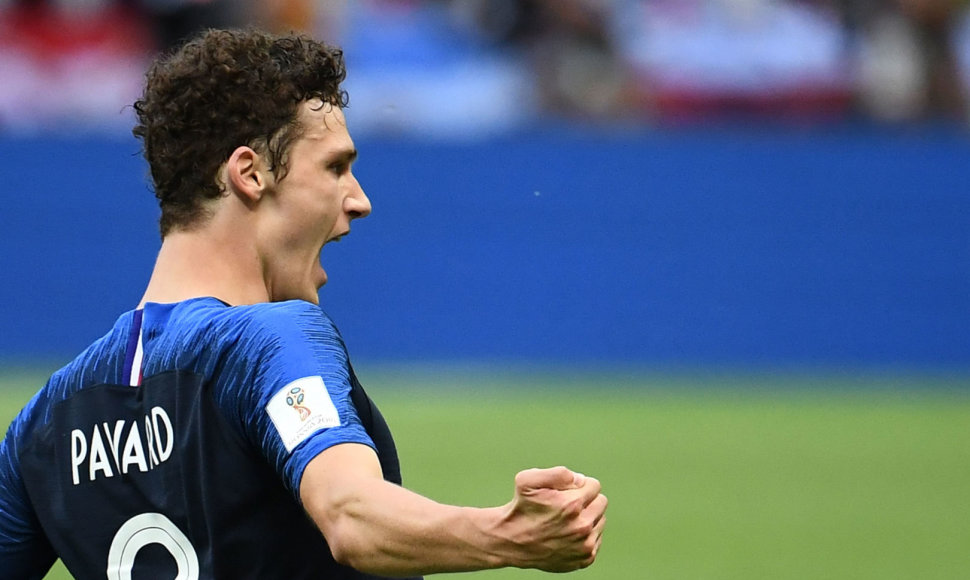 Benjaminas Pavard'as rungtynėse su Argentina įmušė fantastišką įvartį.