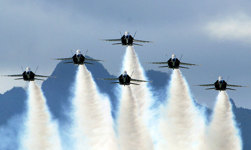 „Blue Angels“ pasirodymas