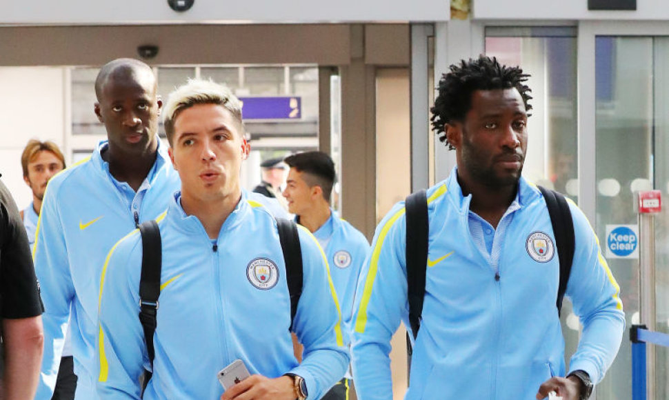 Samiras Nasri ir Wilfriedas Bony