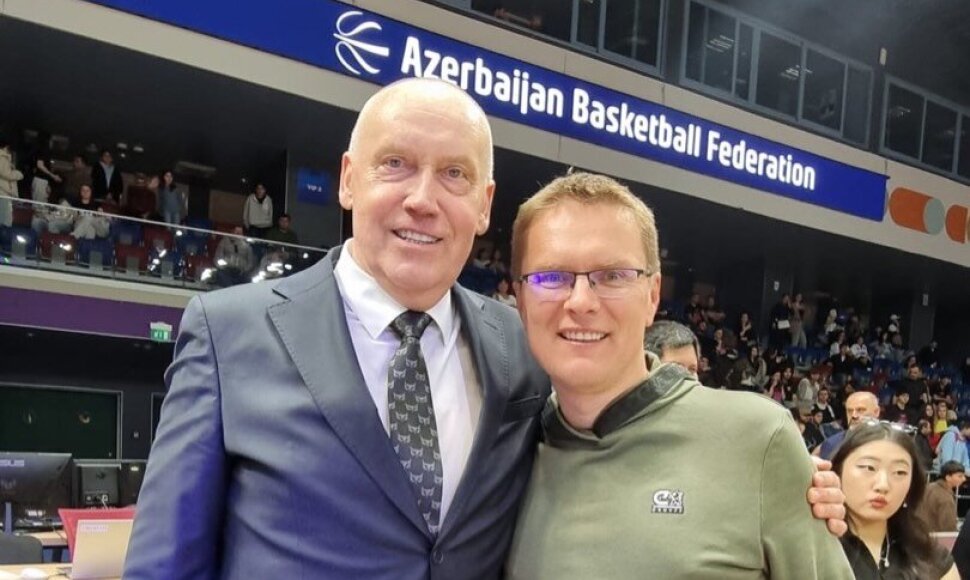 Valdas Dambrauskas ir Rimas Kurtinaitis