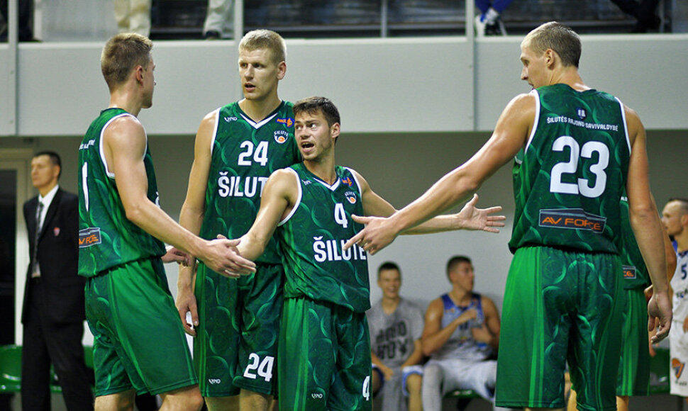 „Šilutės“ krepšininkai