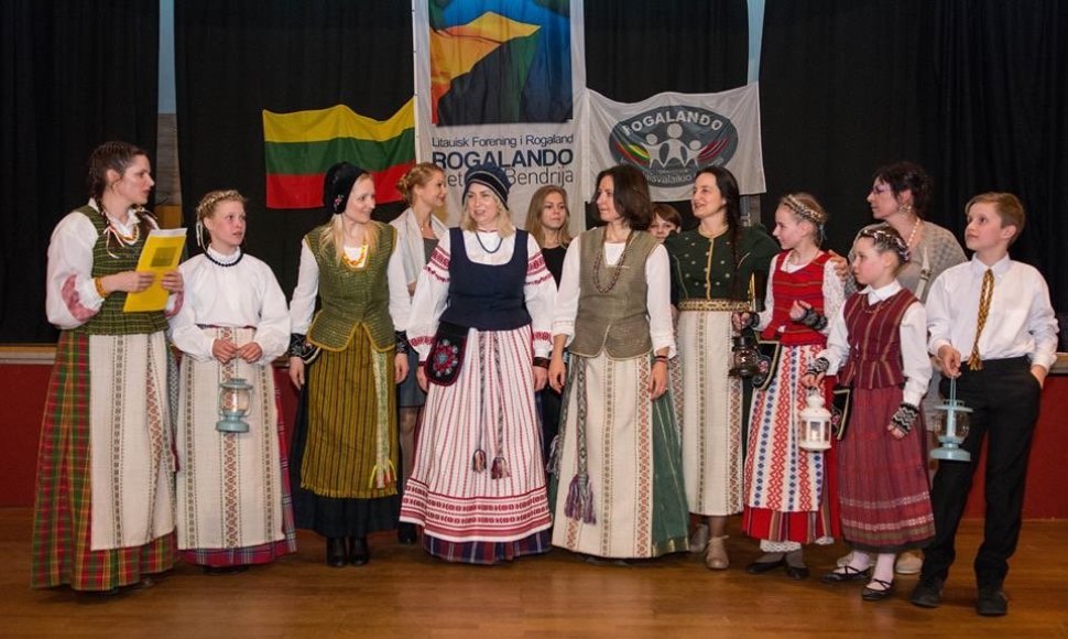 Kovo 11-osios šventė Rogalando lietuvių bendruomenėje