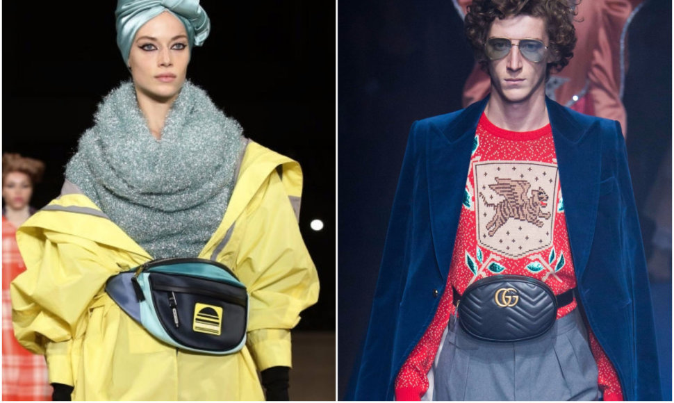 „Marc Jacobs“ ir „Gucci“ 2018 m. šiltojo sezono kolekcijų modeliai
