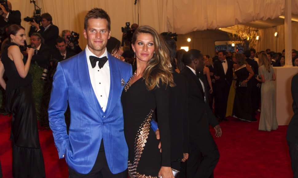 Gisele Bundchen ir Tomas Brady švenčia penktąsias vestuvių metines