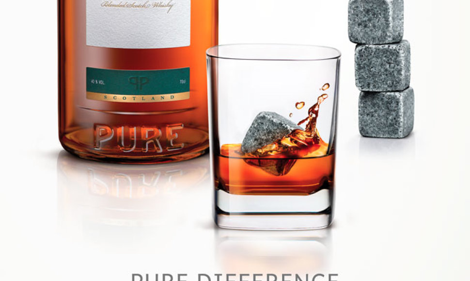 Naujasis viskis „Scottish Pure Whisky“