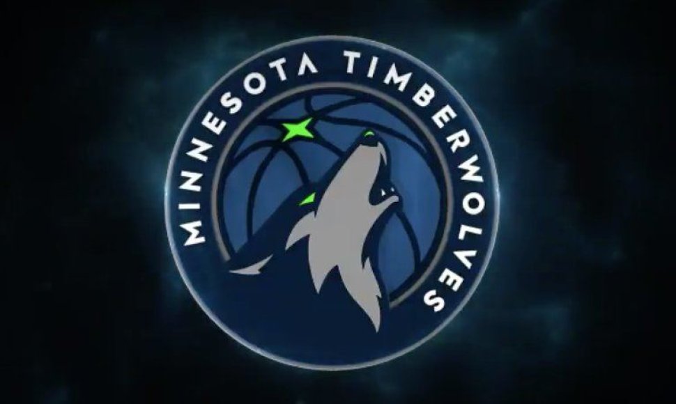 Naujasis „Timberwolves“ logotipas