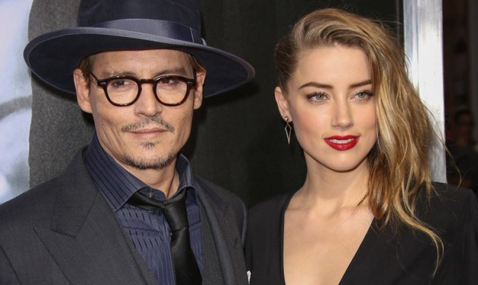 Amber Heard ir Johnny Deppas